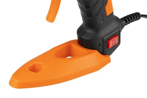 Zestaw: pistolet klejowy 11 mm, 60/100W, 12 wkładów klejowych, 3 ochraniacze palców, etui Zestaw: pistolet klejowy 11 mm, 60/100W, 12 wkładów klejowych, 3 ochraniacze palców, etui