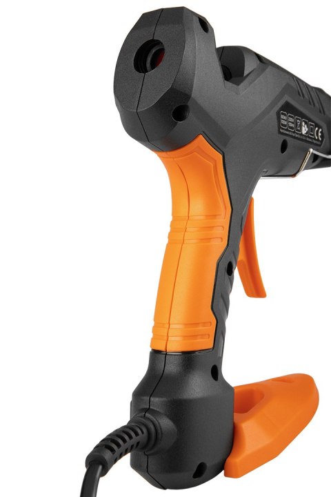 Zestaw: pistolet klejowy 11 mm, 60/100W, 12 wkładów klejowych, 3 ochraniacze palców, etui Zestaw: pistolet klejowy 11 mm, 60/100W, 12 wkładów klejowych, 3 ochraniacze palców, etui