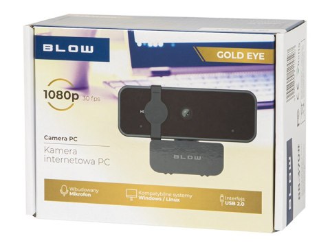 88-370# Kamera internetowa blow cam08 gold eye