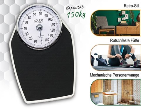 AD 8177 Waga łazienkowa - mechaniczna AD 8177 Waga łazienkowa - mechaniczna