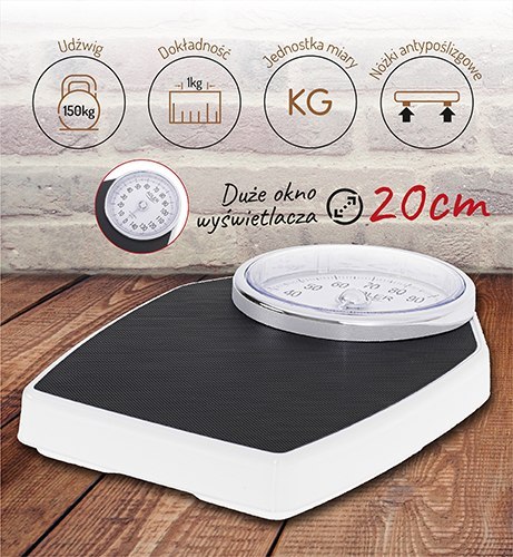 AD 8177 Waga łazienkowa - mechaniczna AD 8177 Waga łazienkowa - mechaniczna