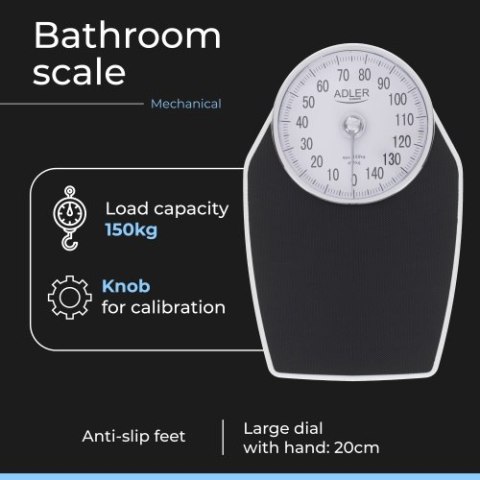 AD 8177 Waga łazienkowa - mechaniczna AD 8177 Waga łazienkowa - mechaniczna