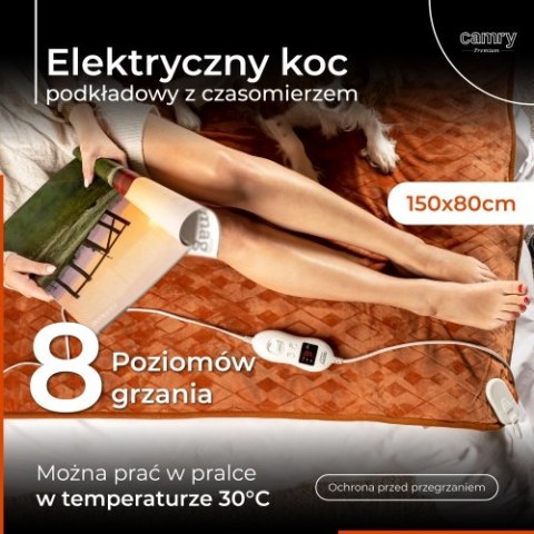 CR 7435 Elektryczny koc podkładowy z czasomierzem (1) CR 7435 Elektryczny koc podkładowy z czasomierzem (1)
