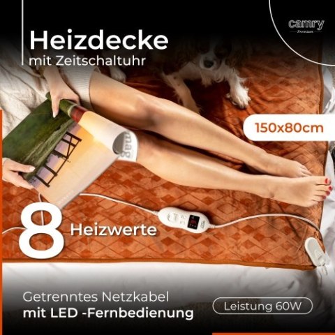 CR 7435 Elektryczny koc podkładowy z czasomierzem (1) CR 7435 Elektryczny koc podkładowy z czasomierzem (1)