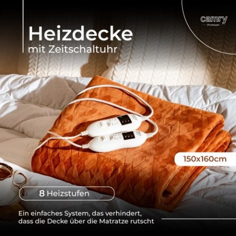 CR 7436 Elektryczny koc podkładowy z czasomierzem (2)