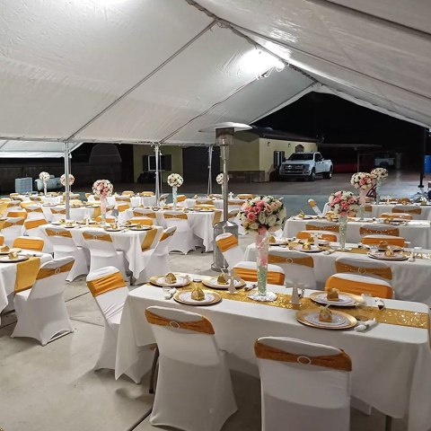 Pokrowiec na krzesło cateringowe biały GreenBlue, 88x50x45cm, Spandex, GB374 Pokrowiec na krzesło cateringowe biały GreenBlue, 88x50x45cm, Spandex, GB374