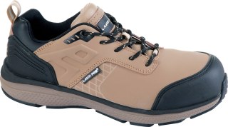 Półbuty nubukowe beżowo-czarne, s3 src, "39", ce, lahti