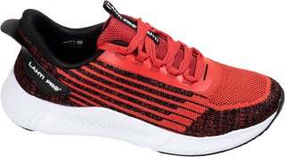 Półbuty z dzianiny 3d czerwono-czarne, "44", lahti