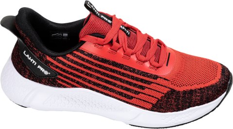 Półbuty z dzianiny 3d czerwono-czarne, "46", lahti