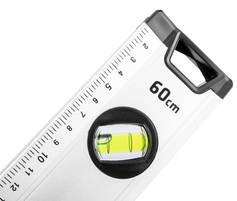 Poziomnica specjalna 60 cm, 5 libelli, różne kąty