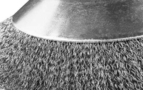 Szczotka druciana do kosy spalinowej 200 x 25.4 mm, miękka, druty falowane