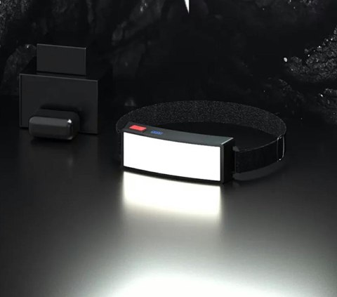 ZD84 Latarka czołowa led cob