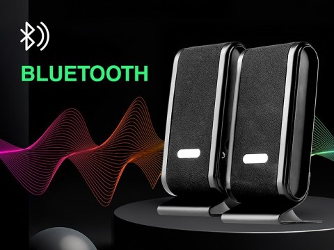 Głośniki TRACER 2.0 Quanto BLACK USB