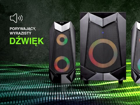 Głośniki TRACER 2.1 Hi-Cube RGB Flow BT