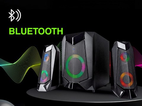 Głośniki TRACER 2.1 Hi-Cube RGB Flow BT