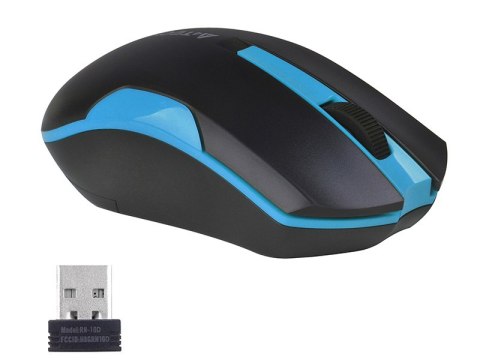 Mysz A4TECH V-TRACK G3-200N-1 Black+Blue WRLS