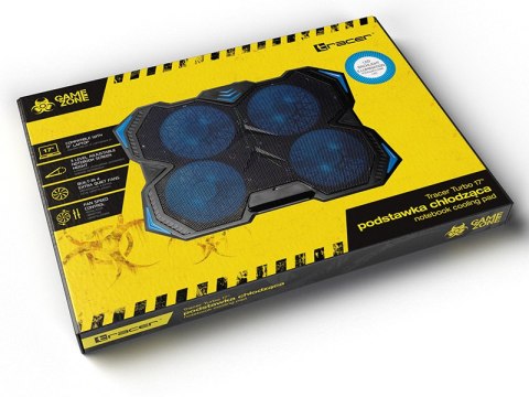 Podstawka chłodząca TRACER GAMEZONE Turbo 17" Podstawka chłodząca TRACER GAMEZONE Turbo 17"