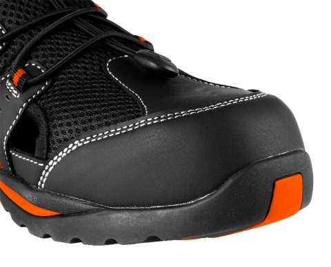 Sandały robocze S1 SRA, kompozytowy podnosek, rozmiar 46 Sandały robocze S1 SRA, kompozytowy podnosek, rozmiar 46