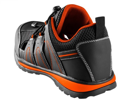 Sandały robocze S1 SRA, kompozytowy podnosek, rozmiar 47 Sandały robocze S1 SRA, kompozytowy podnosek, rozmiar 47