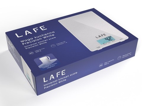 Waga kuchenna LAFE Precision White