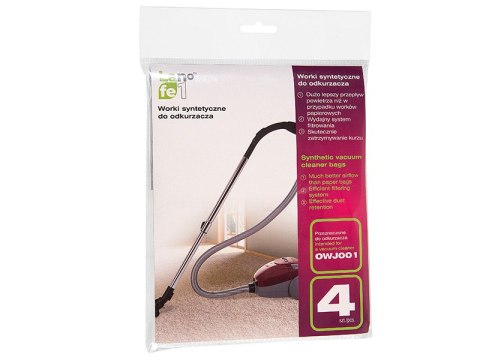 Worki do odkurzacza LAFE OWJ001 / Compact S ( 4 szt. ) Worki do odkurzacza LAFE OWJ001 / Compact S ( 4 szt. )
