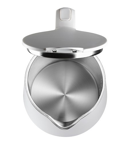 AD 1345 white Czajnik metalowy led z regulacją temperatury 1,7l strix