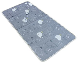 AG165H Koc elektryczny 150x70 wieloryb