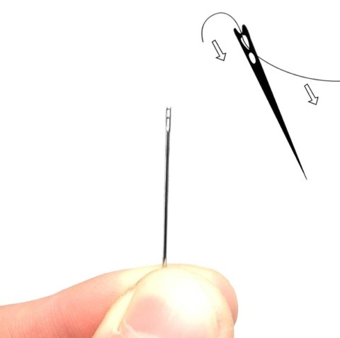 AG810 Igły samonawlekające komplet