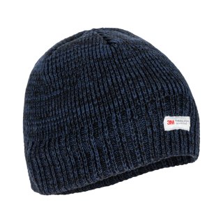 Czapka akrylowa z ociepliną thinsulate granat. melange,lahti