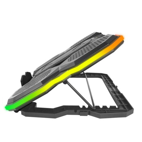 EGC107 Esperanza podstawka chłodząca gaming pod notebook led rgb breva