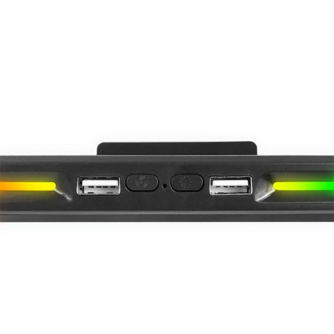 EGC108 Esperanza podstawka chłodząca gaming pod notebook led rgb boreas