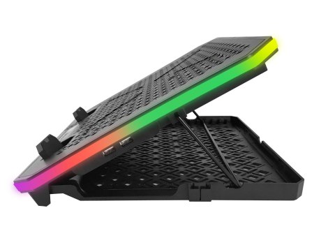 EGC109 Esperanza podstawka chłodząca gaming pod notebook led rgb galerne