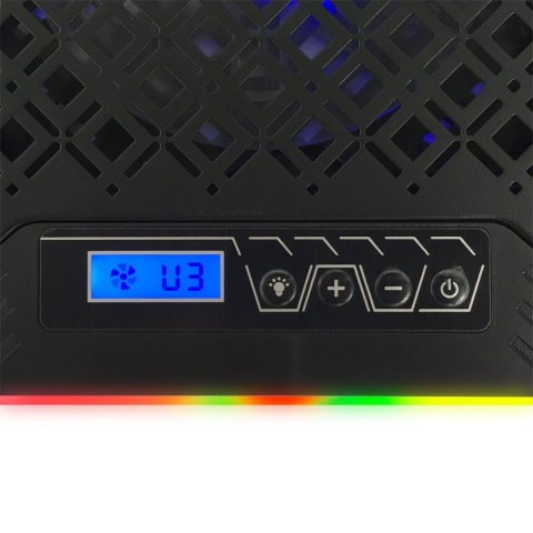 EGC109 Esperanza podstawka chłodząca gaming pod notebook led rgb galerne