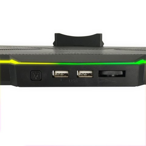 EGC110 Esperanza podstawka chłodząca gaming pod notebook led rgb xalok EGC110 Esperanza podstawka chłodząca gaming pod notebook led rgb xalok