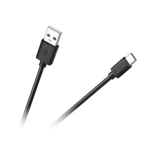 Kabel połączeniowy USB A - USB C 3Amp. 1m.