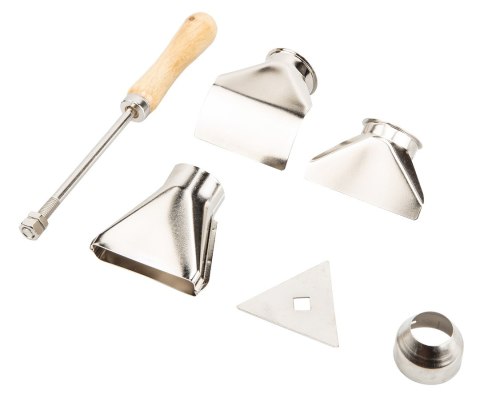 Opalarka 2000W, zakres temperatur: I: 50°C, II: 70-600°C, walizka, wyświetlacz cyfrowy