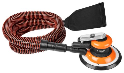 Szlifierka mimośrodowa pneumatyczna 150 mm, podciśnieniowe odsysanie pyłu Szlifierka mimośrodowa pneumatyczna 150 mm, podciśnieniowe odsysanie pyłu