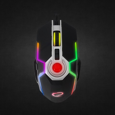 EGM701 Esperanza mysz przewod. gaming led rgb 8d opt. usb mangora