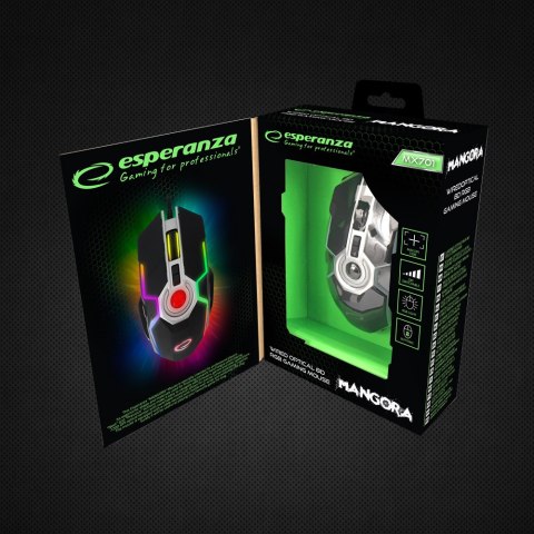 EGM701 Esperanza mysz przewod. gaming led rgb 8d opt. usb mangora