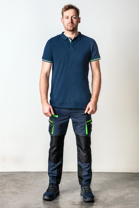 Koszulka polo Motosynteza, 100% bawełna pique, rozmiar XL