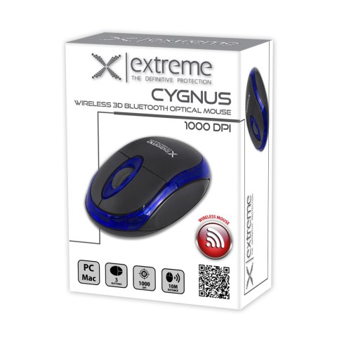 XM106B Extreme mysz bezprz. bluetooth 3d opt. cyngus niebieska XM106B Extreme mysz bezprz. bluetooth 3d opt. cyngus niebieska