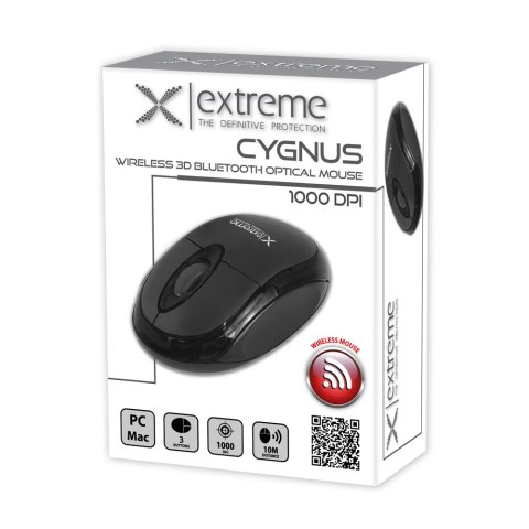 XM106K Extreme mysz bezprz. bluetooth 3d opt. cyngus czarna XM106K Extreme mysz bezprz. bluetooth 3d opt. cyngus czarna