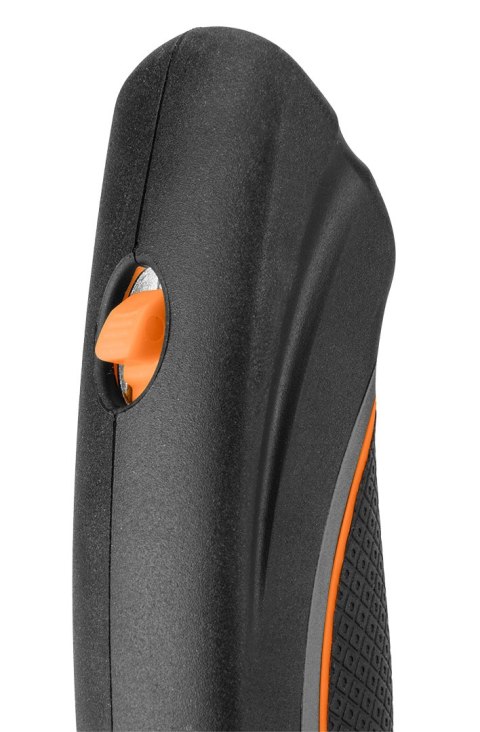 Nóż z ostrzem trapezowym i hakowym, metalowy korpus 6 ostrzy