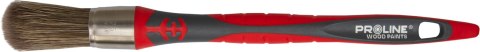 Pędzel okrągły premium 15mm,rącz.2k-tpr,ss,do drew.,proline Pędzel okrągły premium 15mm,rącz.2k-tpr,ss,do drew.,proline