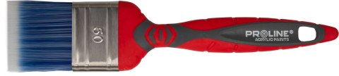 Pędzel płaski premium 65mm,rączka 2k-tpr,ss,akryl,proline Pędzel płaski premium 65mm,rączka 2k-tpr,ss,akryl,proline