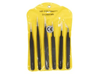 14-300# Zestaw pęset pincety ts 6sztuk"