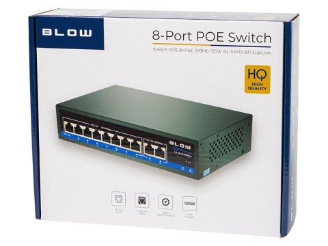 77-936# Switch blow 8xpoe 100mb 100w bl-sw10-8p 2uplink 77-936# Switch blow 8xpoe 100mb 100w bl-sw10-8p 2uplink