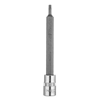 Końcówka Torx TX10 na nasadce 1/4", długa, 87 mm