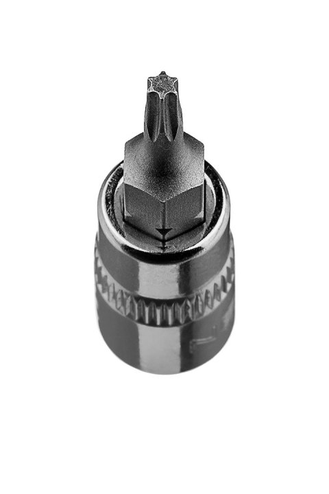 Końcówka Torx TX10 na nasadce 1/4", krótka, 37 mm Końcówka Torx TX10 na nasadce 1/4", krótka, 37 mm