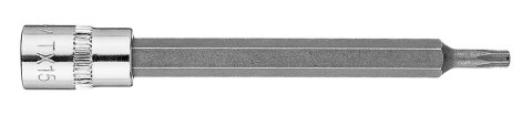 Końcówka Torx TX15 na nasadce 1/4", długa, 87 mm Końcówka Torx TX15 na nasadce 1/4", długa, 87 mm